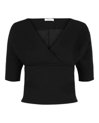 Salvatore Ferragamo - Women's Layered Wool-blend Blouse