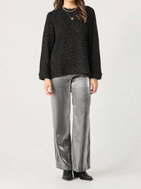 Dex - Glamorous Loose Fit Shimmer Top