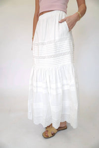 Le Lis - Poplin Maxi Skirt