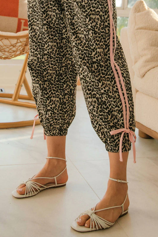 Bibi - Cassidy Animal Print Pants