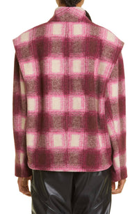 Isabel Marant - Ullana Boxy Plaid Jacket
