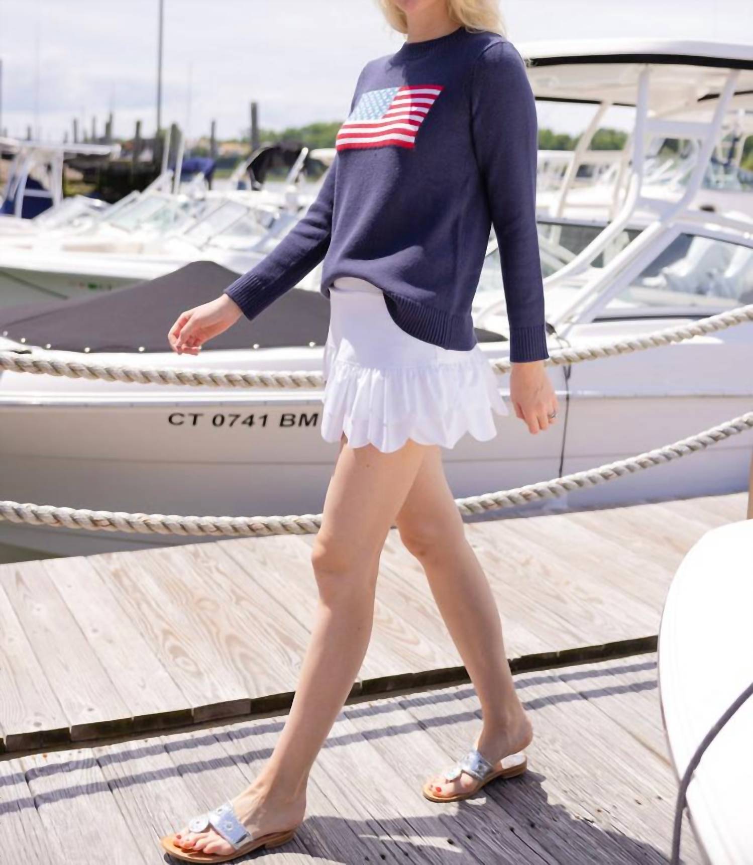 Sail To Sable - Classic Flag Sweater