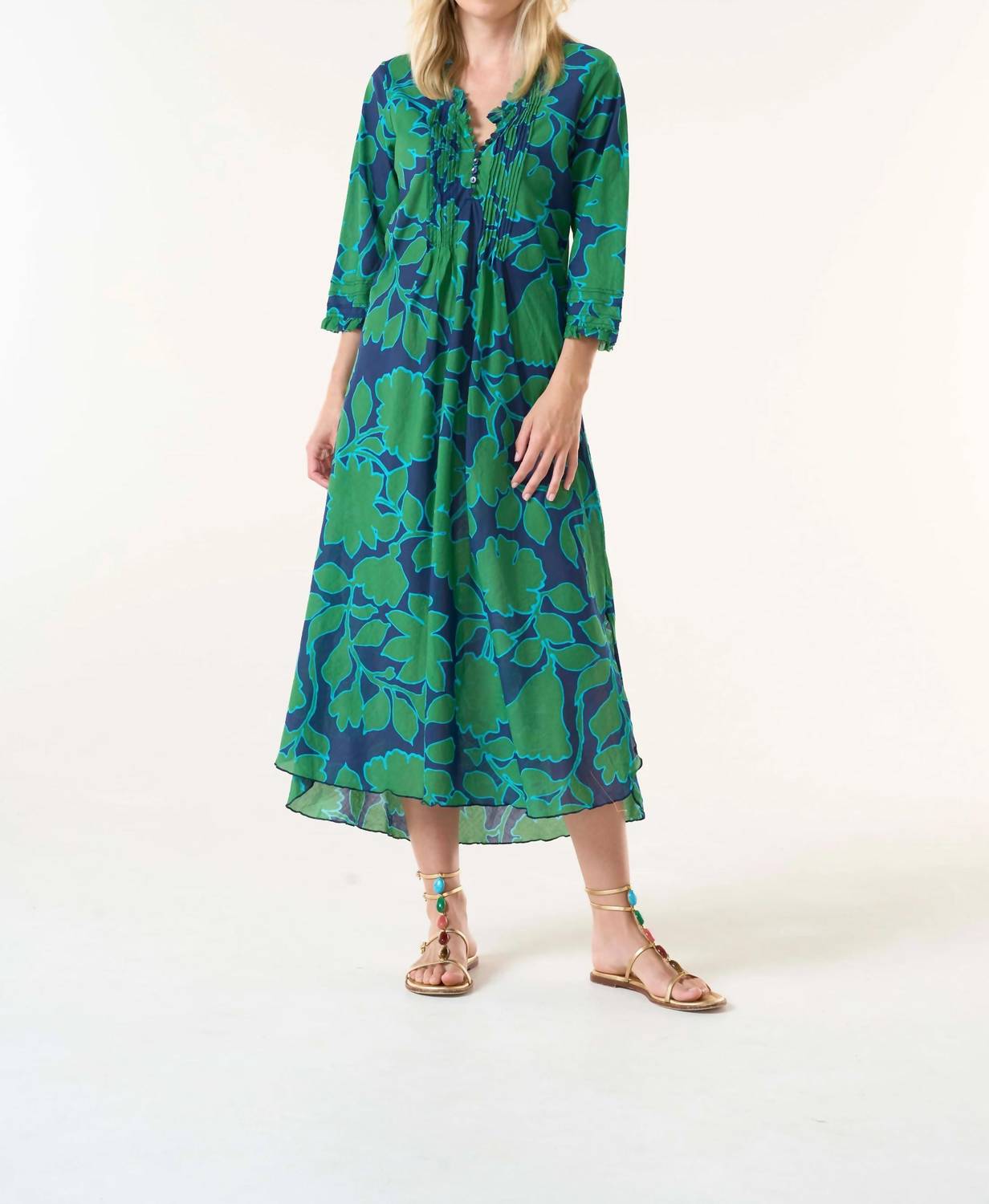 Oneseason - Porto Vecchio Long Poppy Dress
