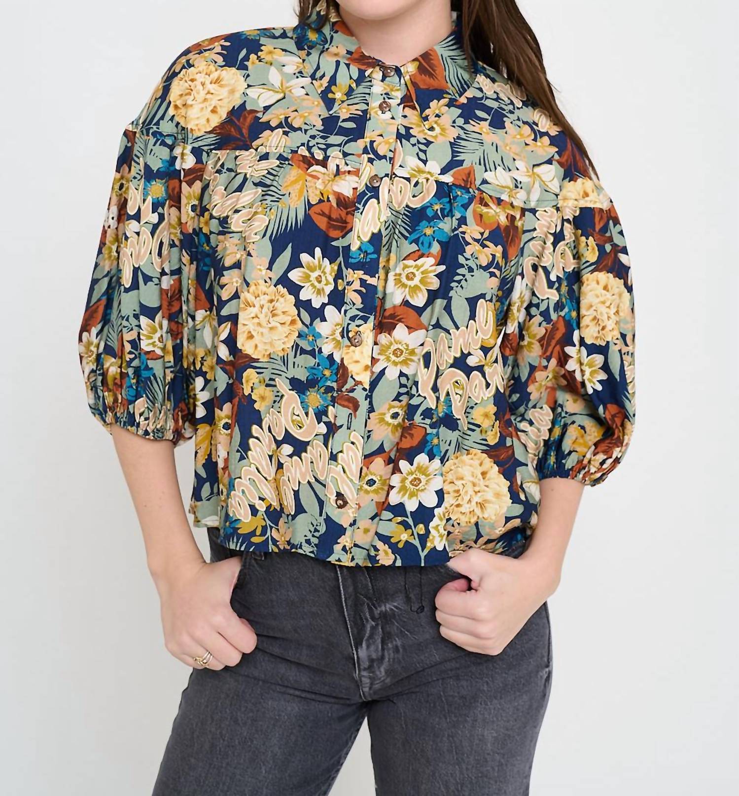 Meet Me In Santorini - Paralia Nights Top
