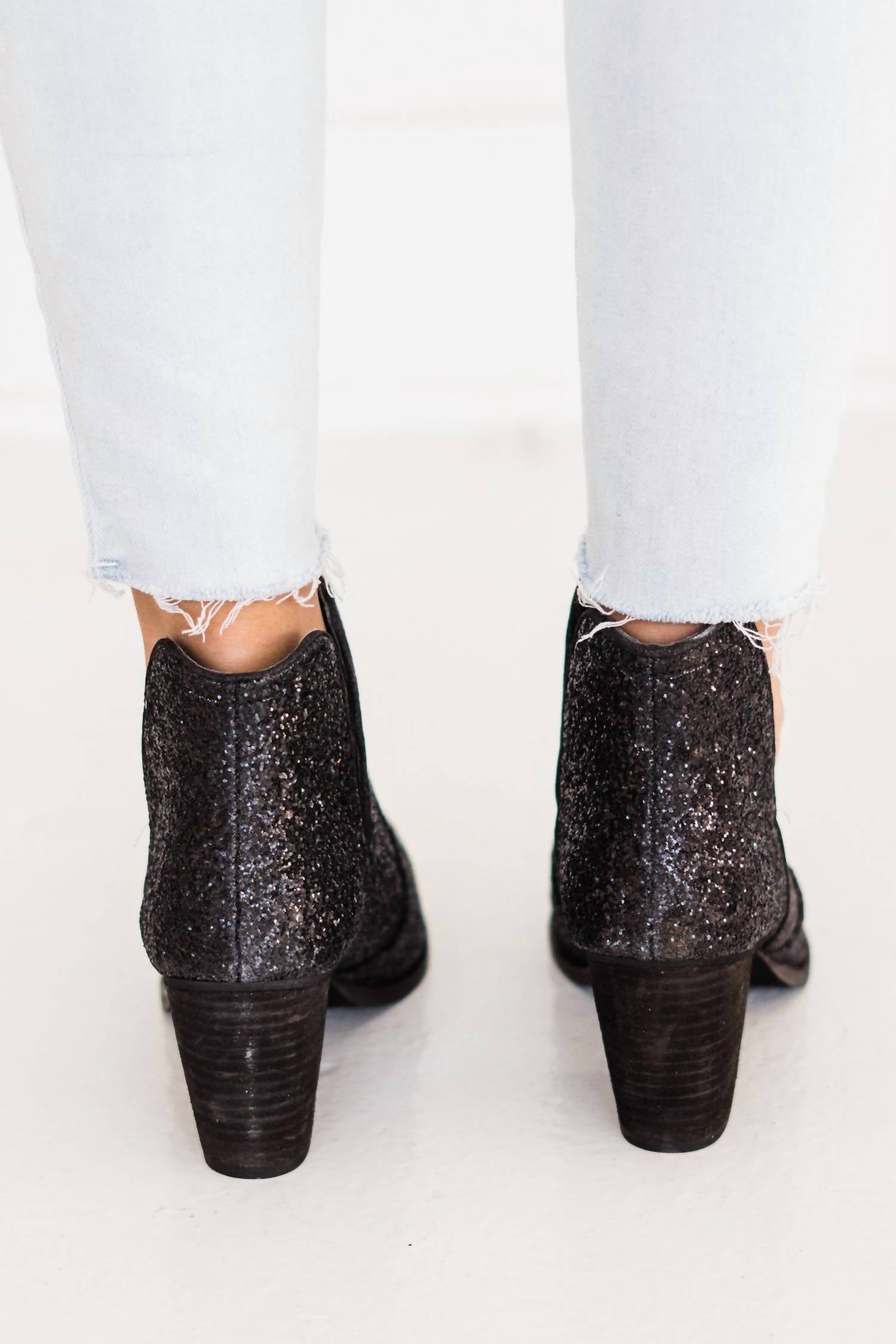 Not Rated Women's Fiera Booties in black - women's shoe - alternate view