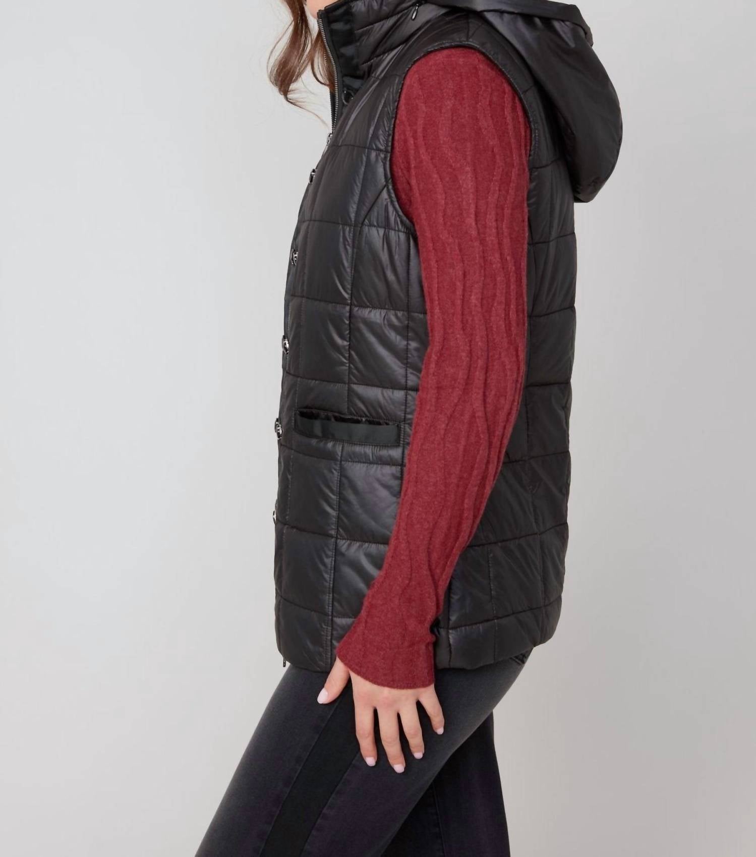 Renuar - Luxe Quilt Woven Vest