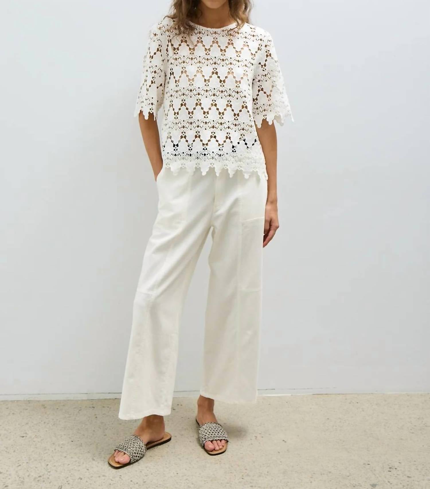 Melissa Nepton - Amanda Embroidered Top