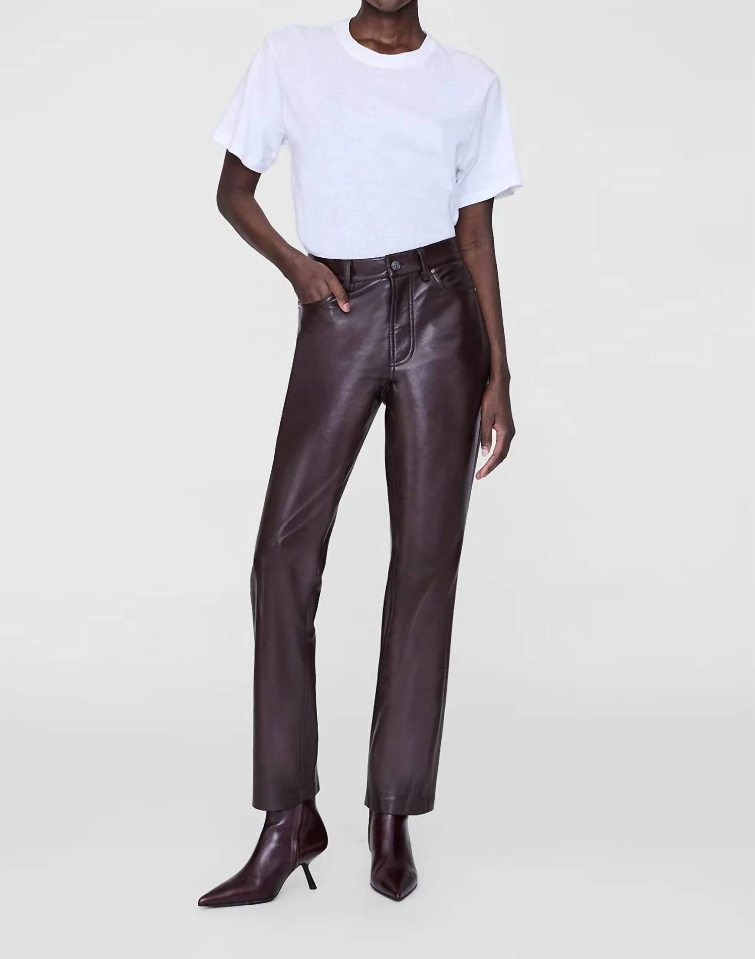 Anine Bing - Bruno Slim-straight Leg Pant