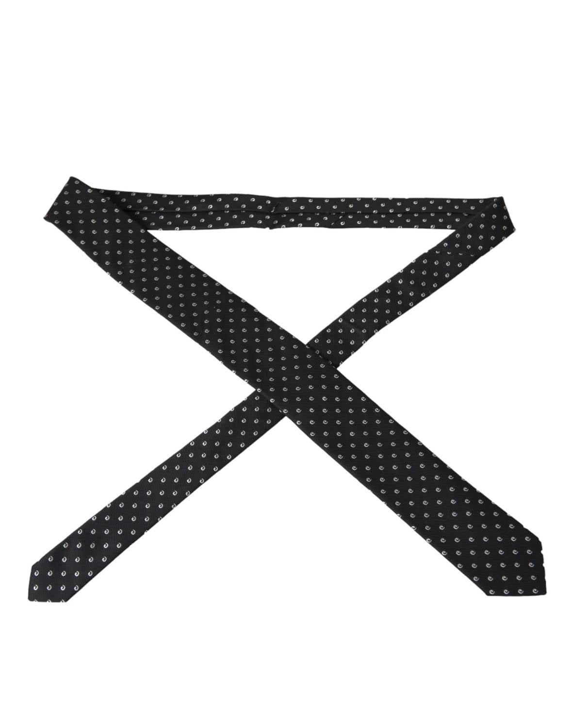 Dolce & Gabbana - Logo Cotton Blend Adjustable Tie