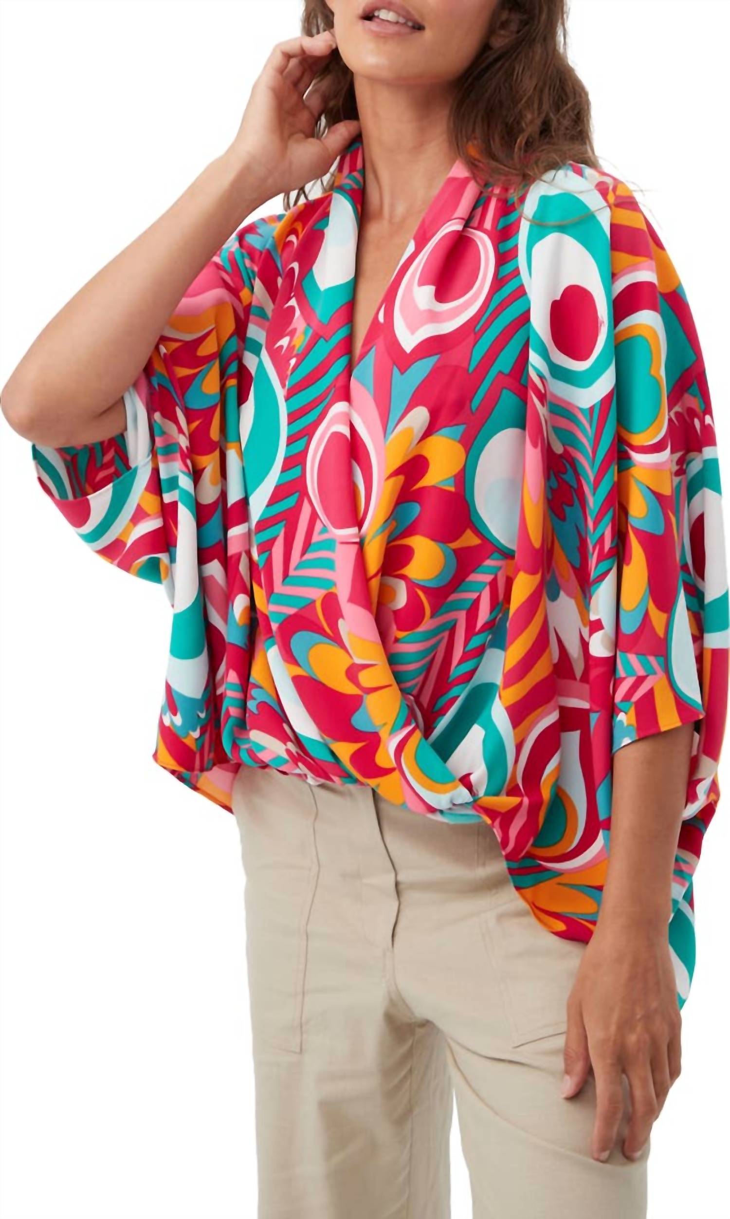 Trina Turk - Concourse Surplice Neck Top