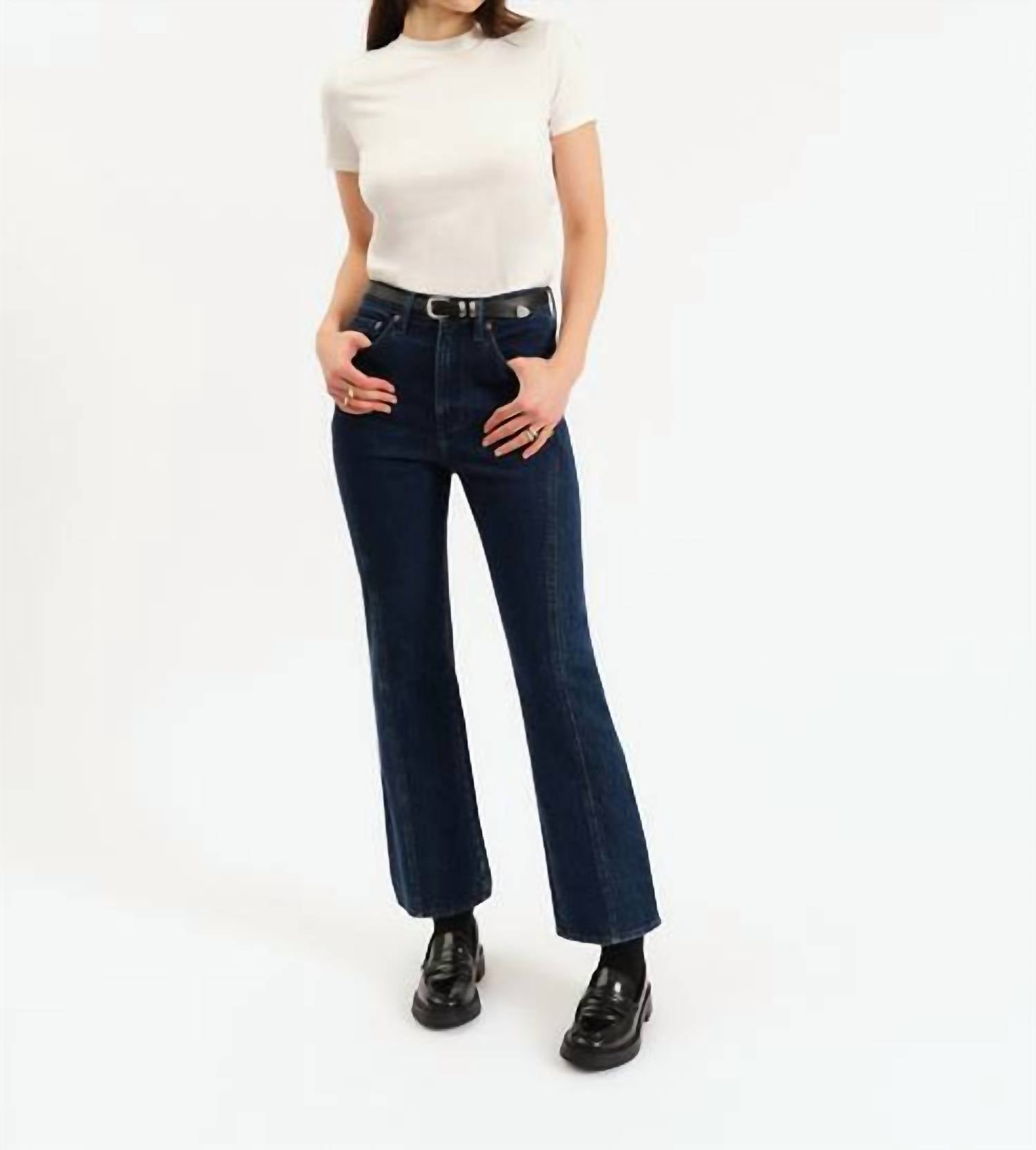 Daze - Soho High Rise Ankle Flared Jeans