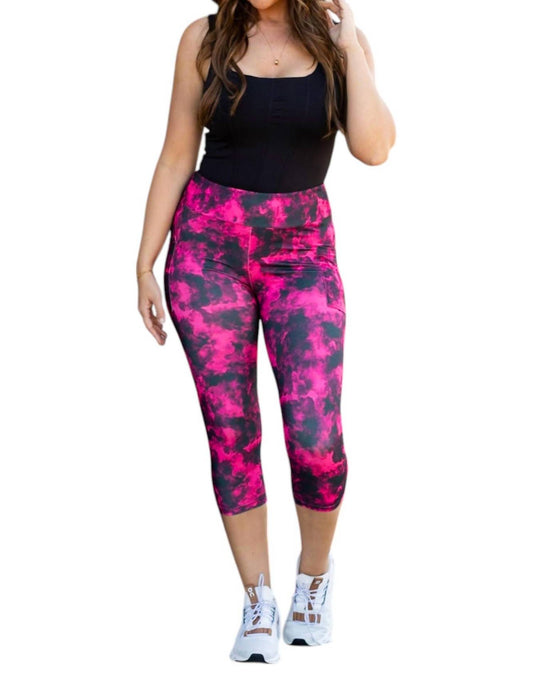 Julia Rose - Capri Leggings With Pockets