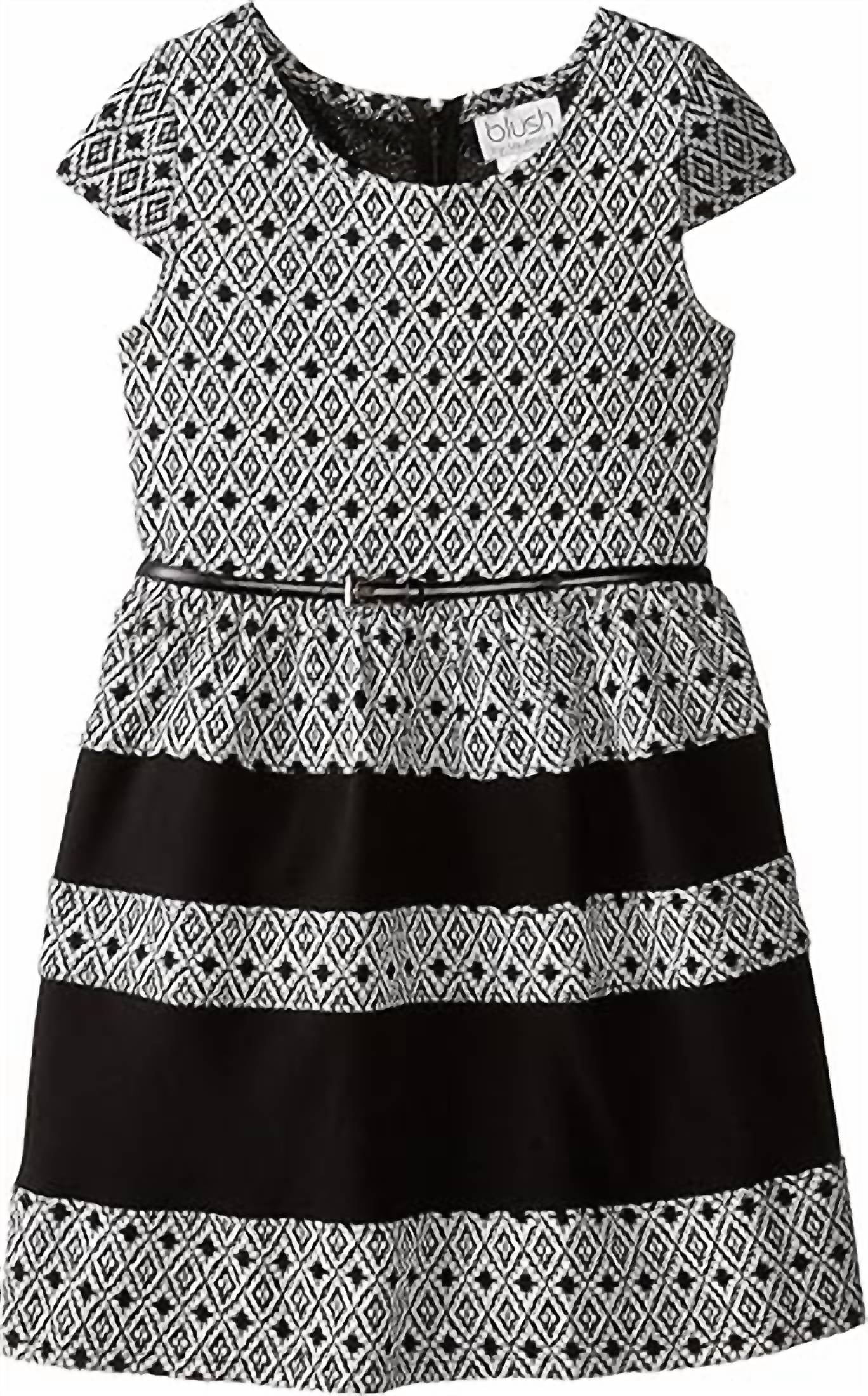 Blush By Us Angels - Girl's Cap Sleeves Dress