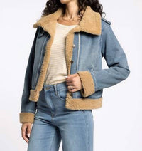 Thread & Supply - Henrietta Denim Sherpa Jacket
