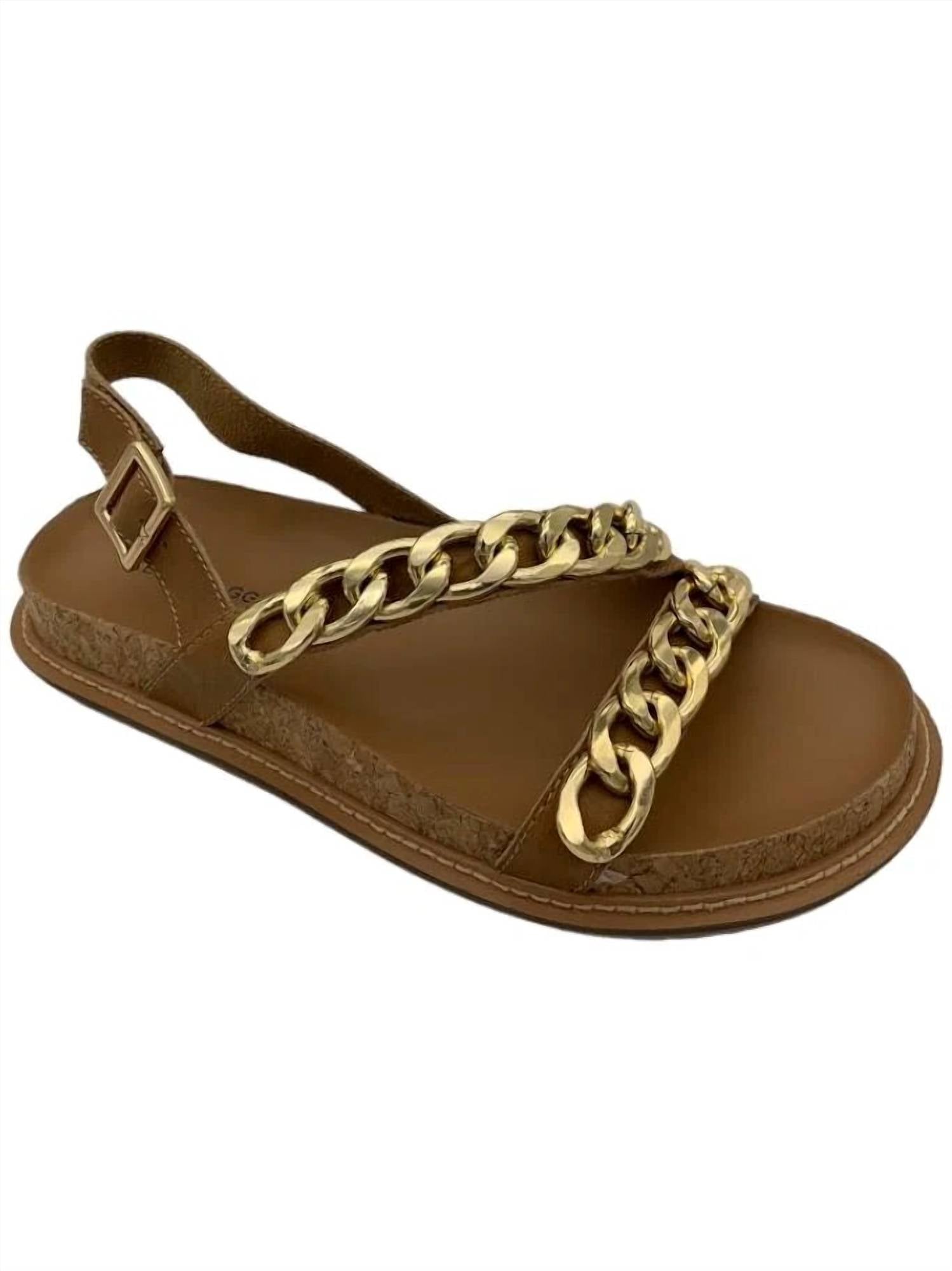 Kelsi Dagger - Women's Chain Sandals