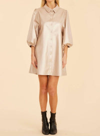 Dolce Cabo - Vicki Vegan Leather Tunic Dress