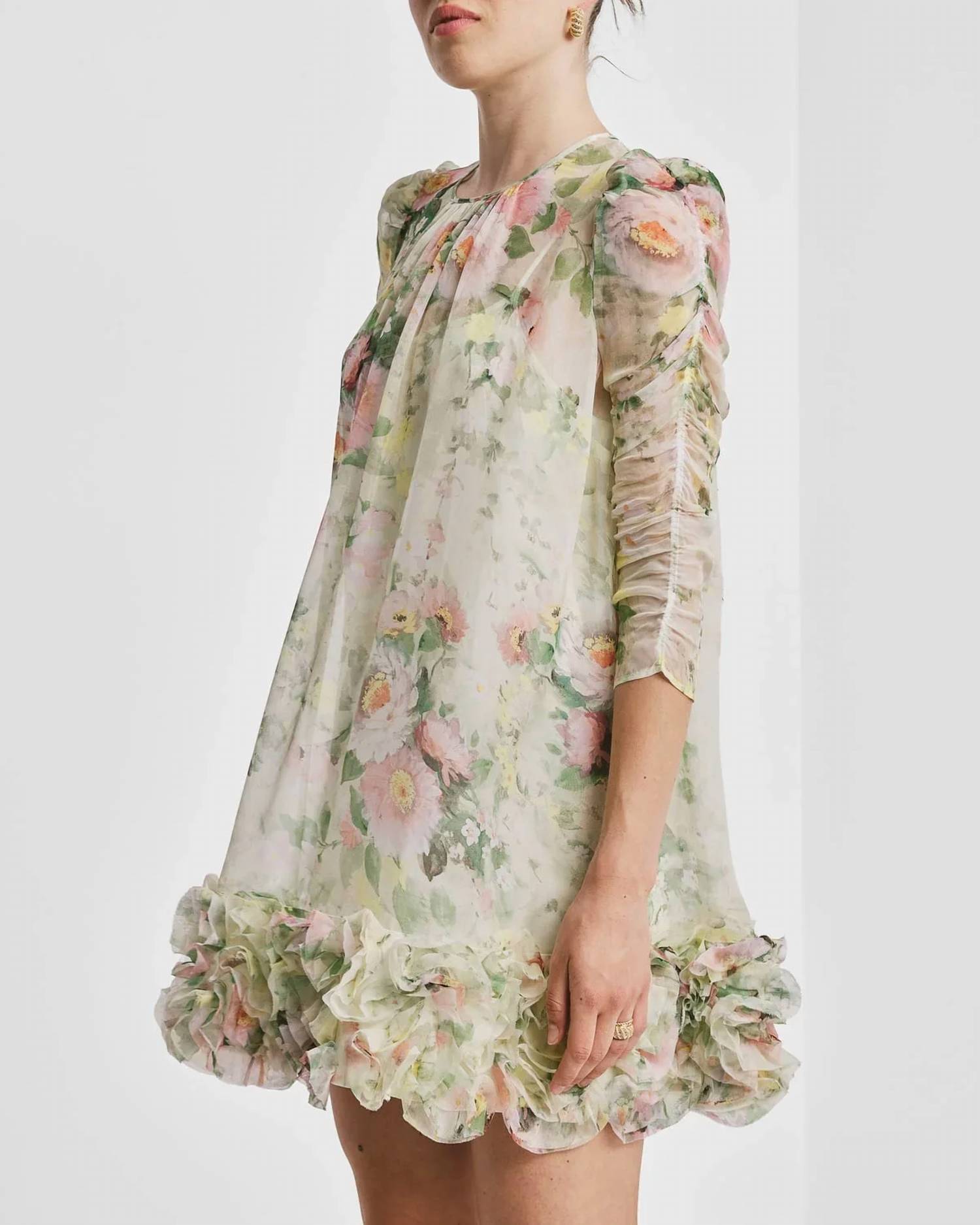 Bytimo - Women's Organza Frilly Dress