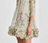 Bytimo - Women's Organza Frilly Dress