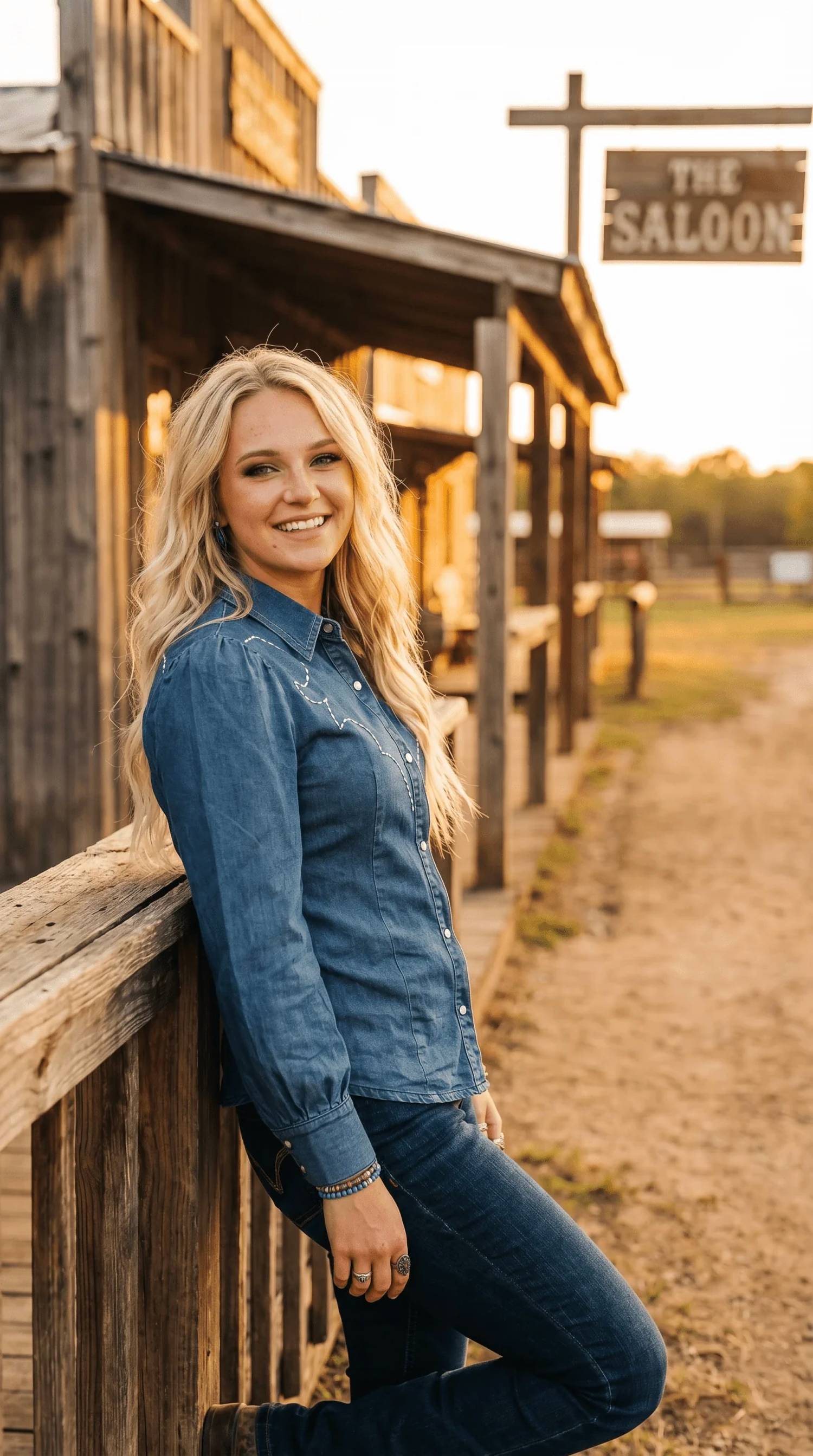 Lucky & Blessed - Stretch Pearl Snap Western Shirt