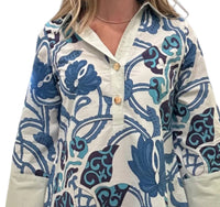 La Plage - Ocean Cliff Shirt Dress