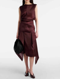 Khaite Toma Dress in alamandine - women's dress