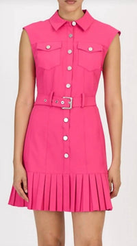 Cinq A Sept - Doreen Belted Shirtdress