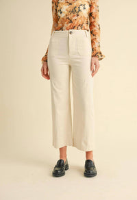 &Merci - Cropped Wide Leg Pants