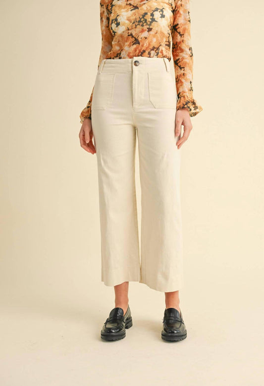 &Merci - Cropped Wide Leg Pants