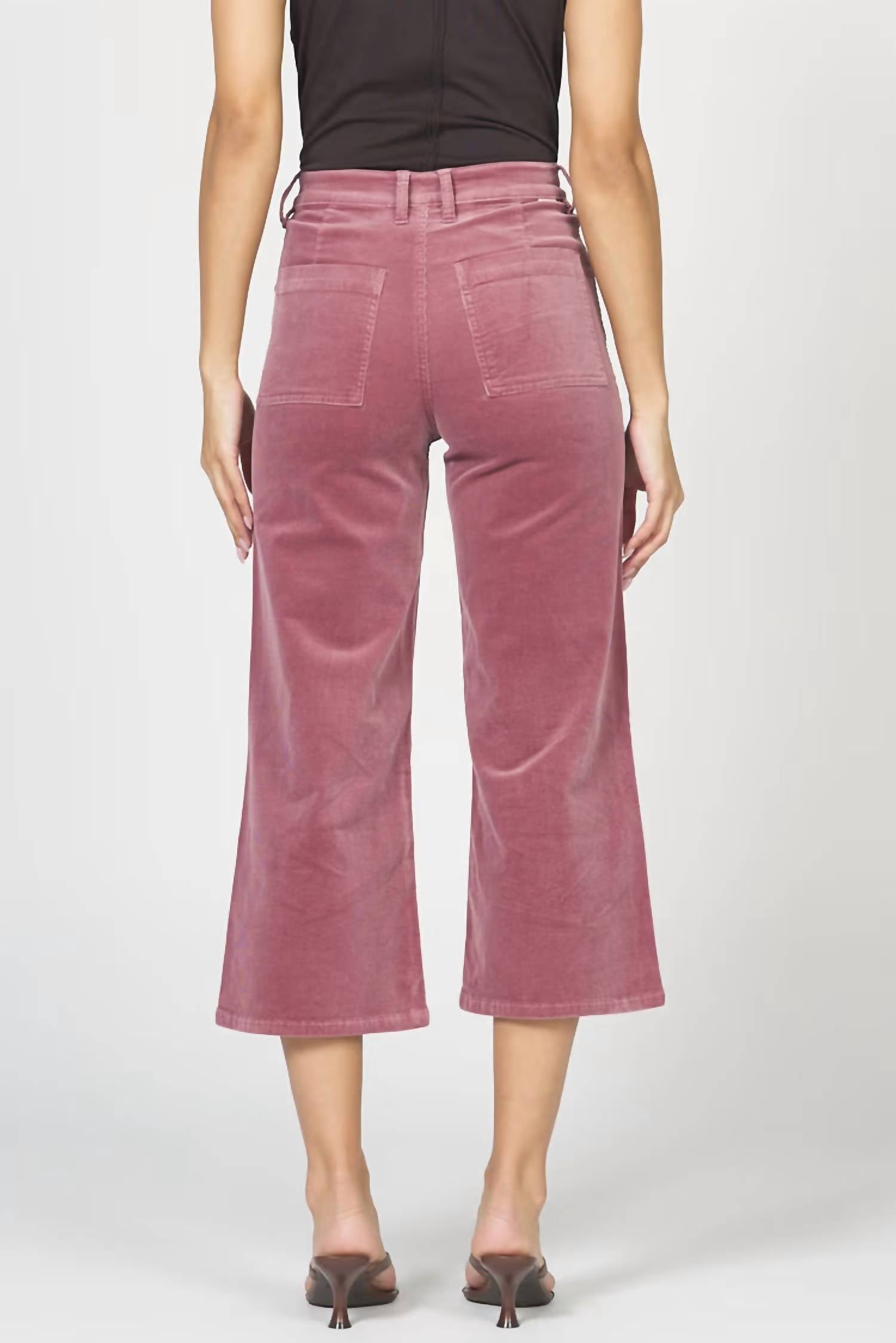 DEAR JOHN DENIM Audrey Wide Leg Pant in lilac - women's pants - alternate view