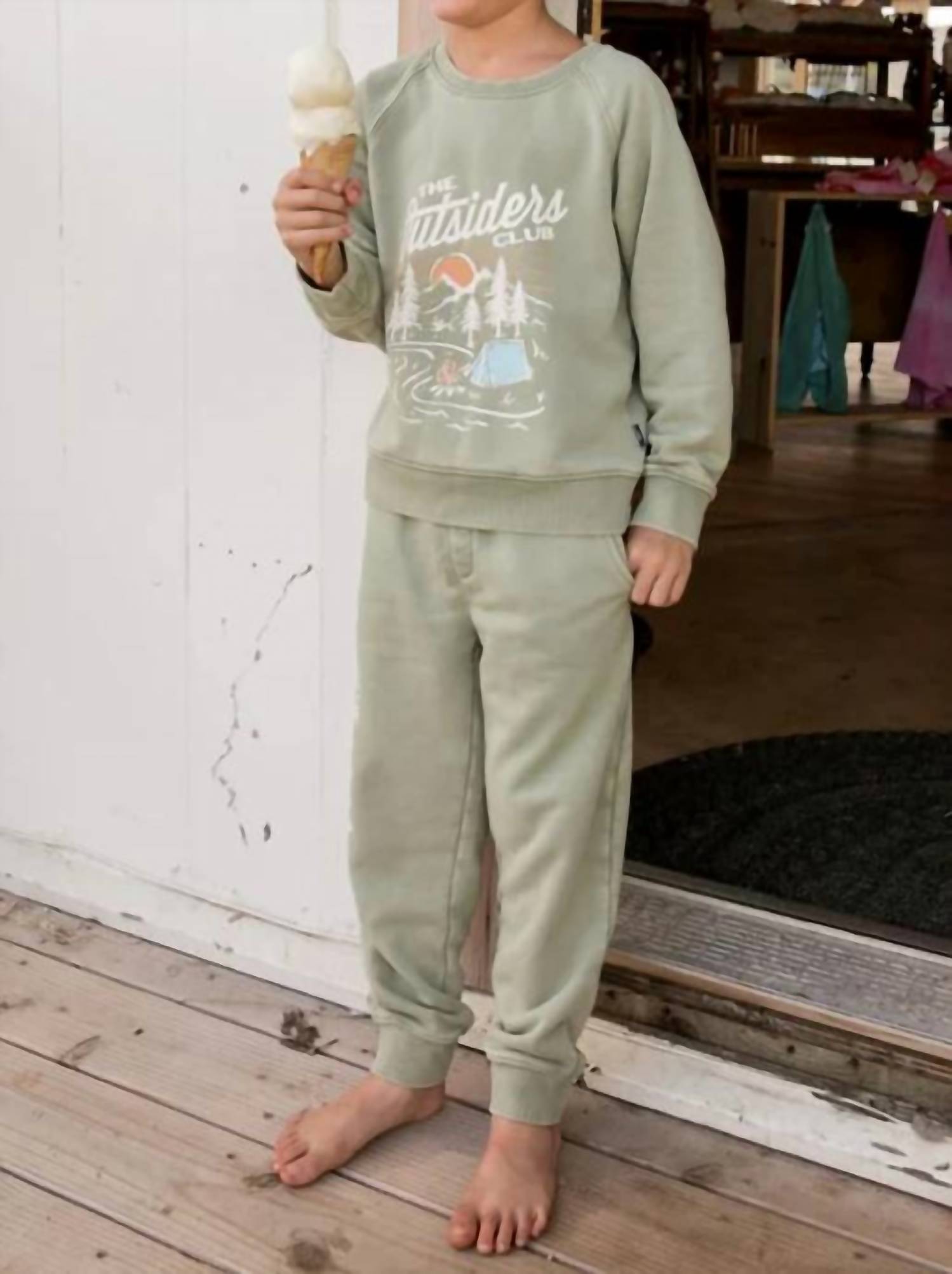Feather 4 Arrow - Kids' Outsiders Fleece Pullover Top
