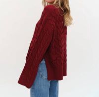 Six/Fifty - Willow Side Slit Sweater