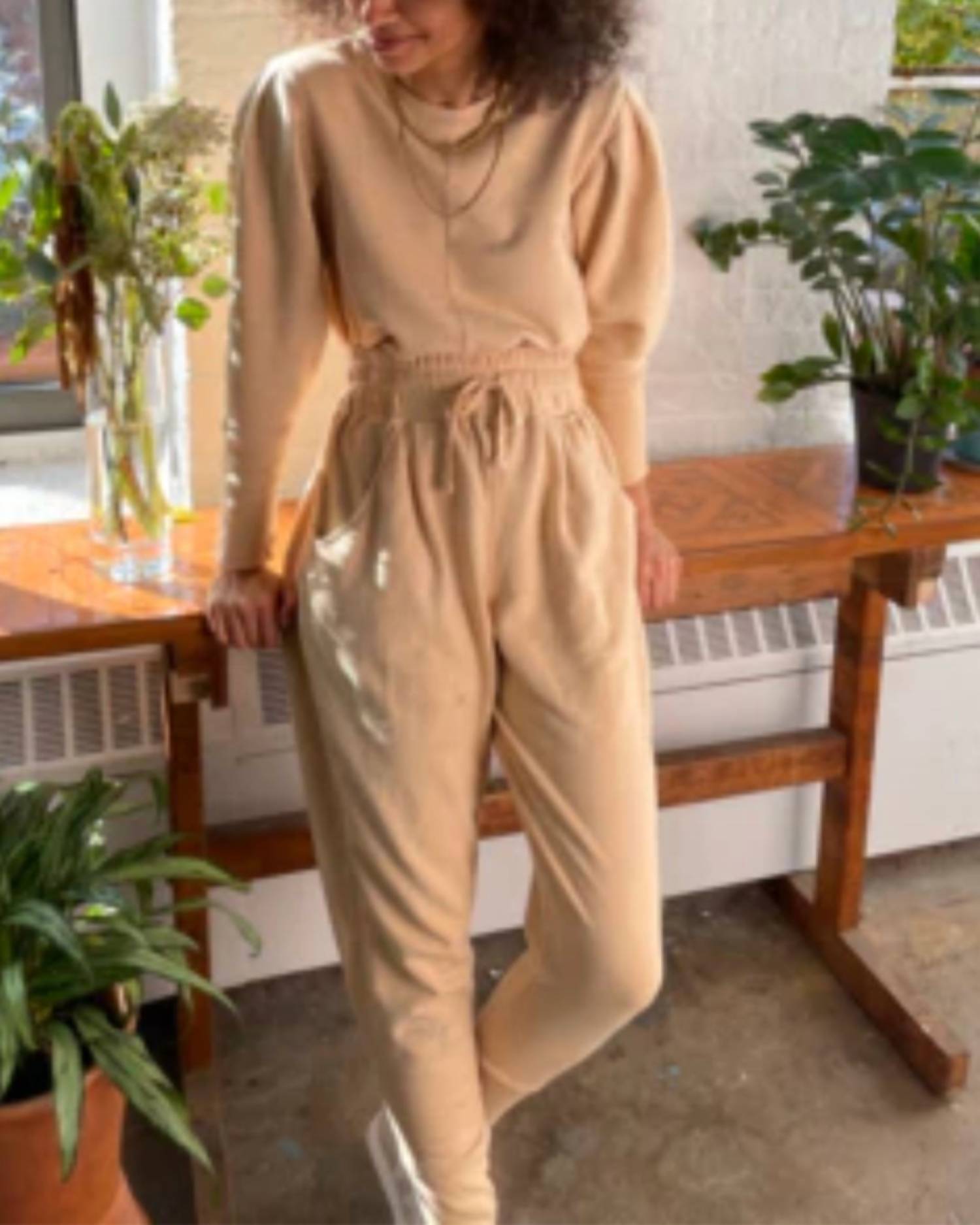 The Waight - Avocado Dyed Sweatpants