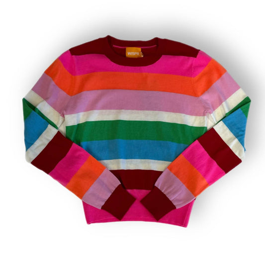 Wispr - Women's Stripe Crew Sweater