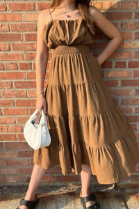 Thml - Café Life Tiered Midi Dress