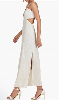 Sachin & Babi - Vivi Cutout Sequin Column Maxi Dress