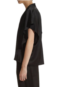 Saint Art - Finn V-Neck Charmeuse Top