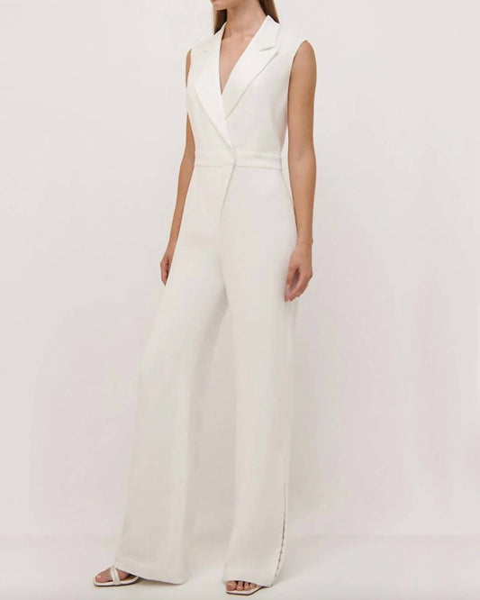 Simkhai - Reyna Crepe Tailored Jumpsuit