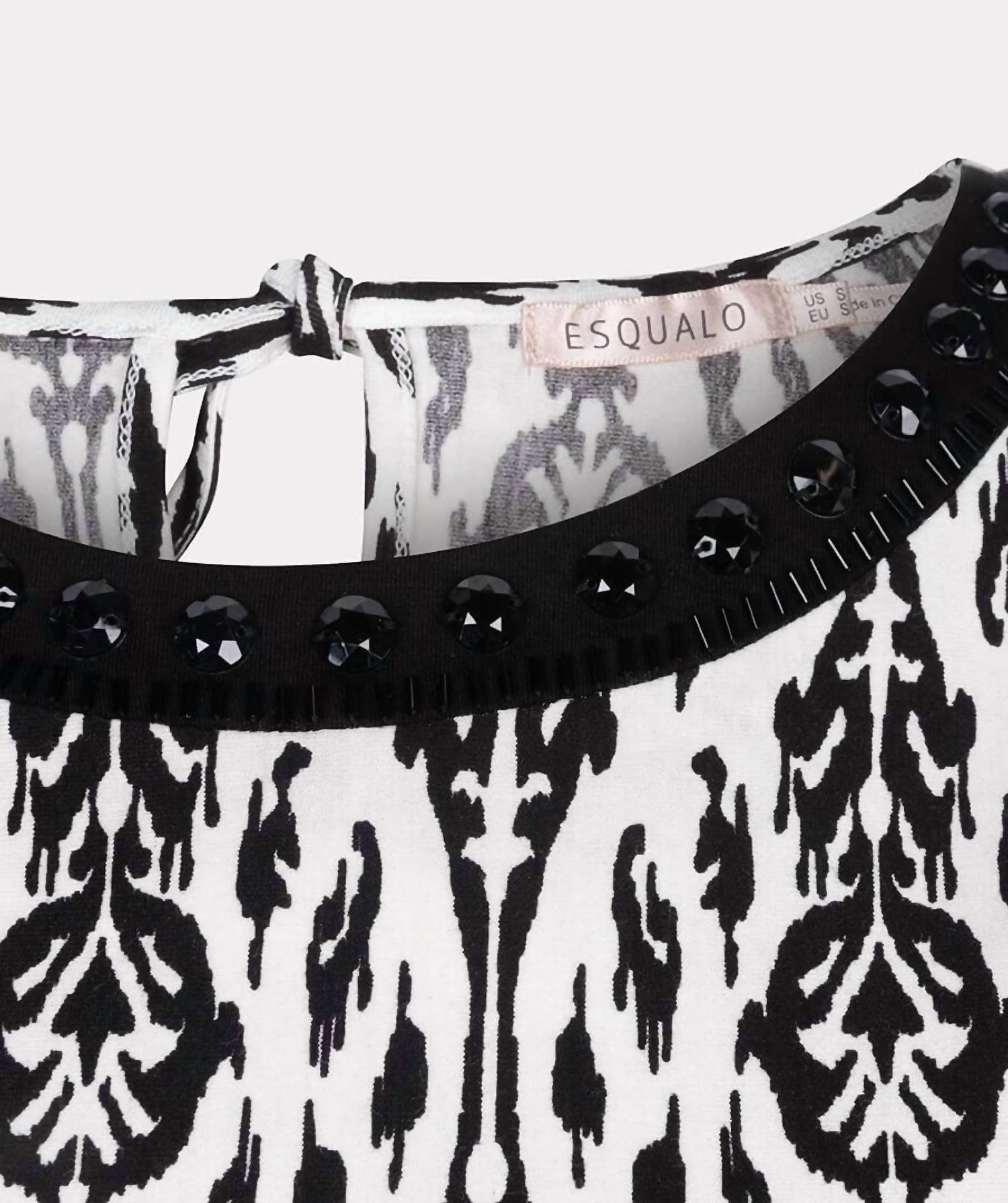 Esqualo - Sparkle Design Top