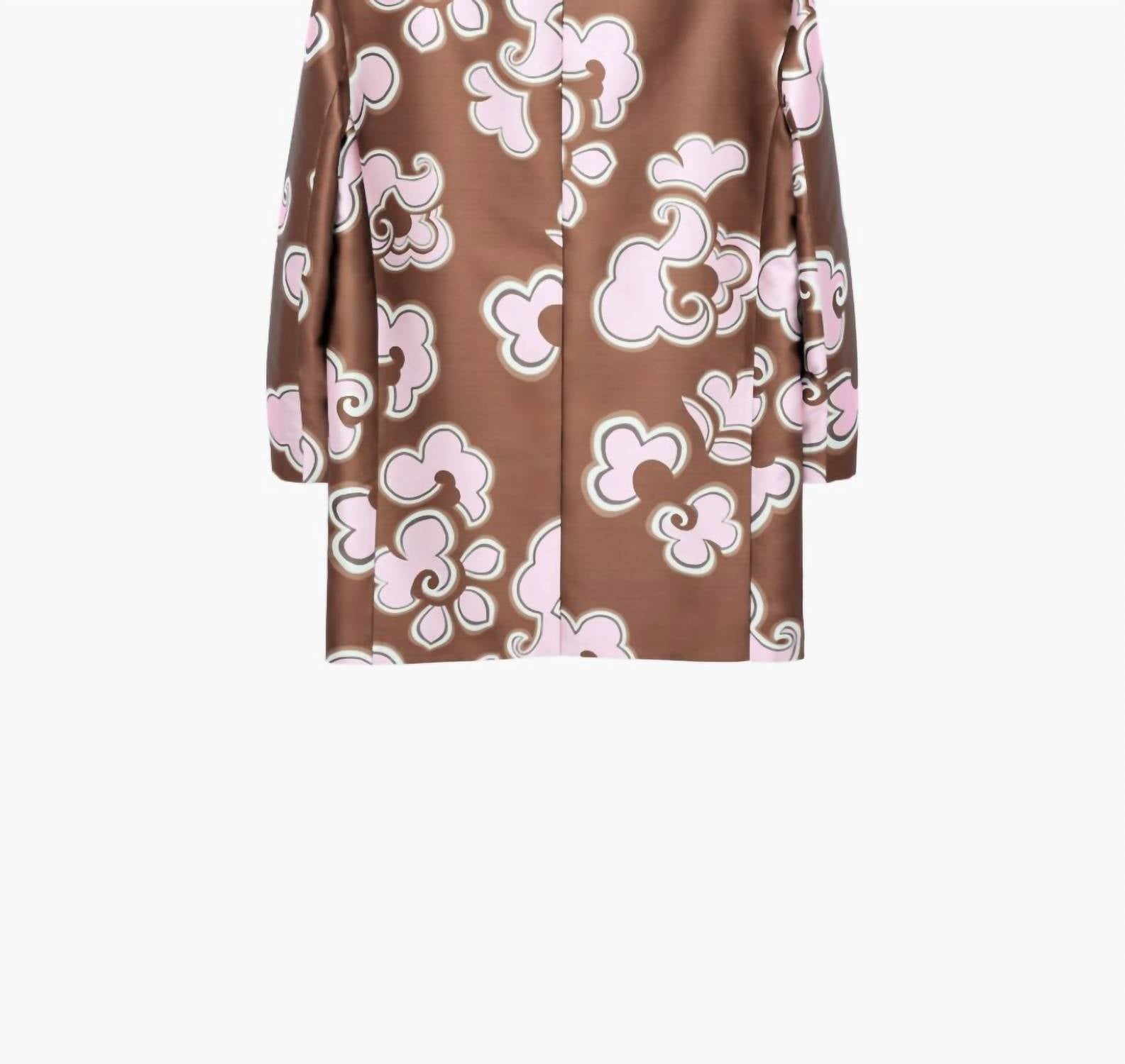 DOROTHEE SCHUMACHER Floral Statement Coat in caramello rose - women's jacket - view 6