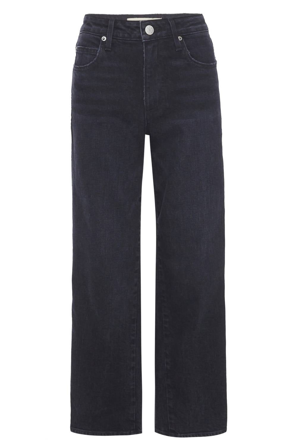 Amo - Billie Cropped Wide Straight Leg Jeans