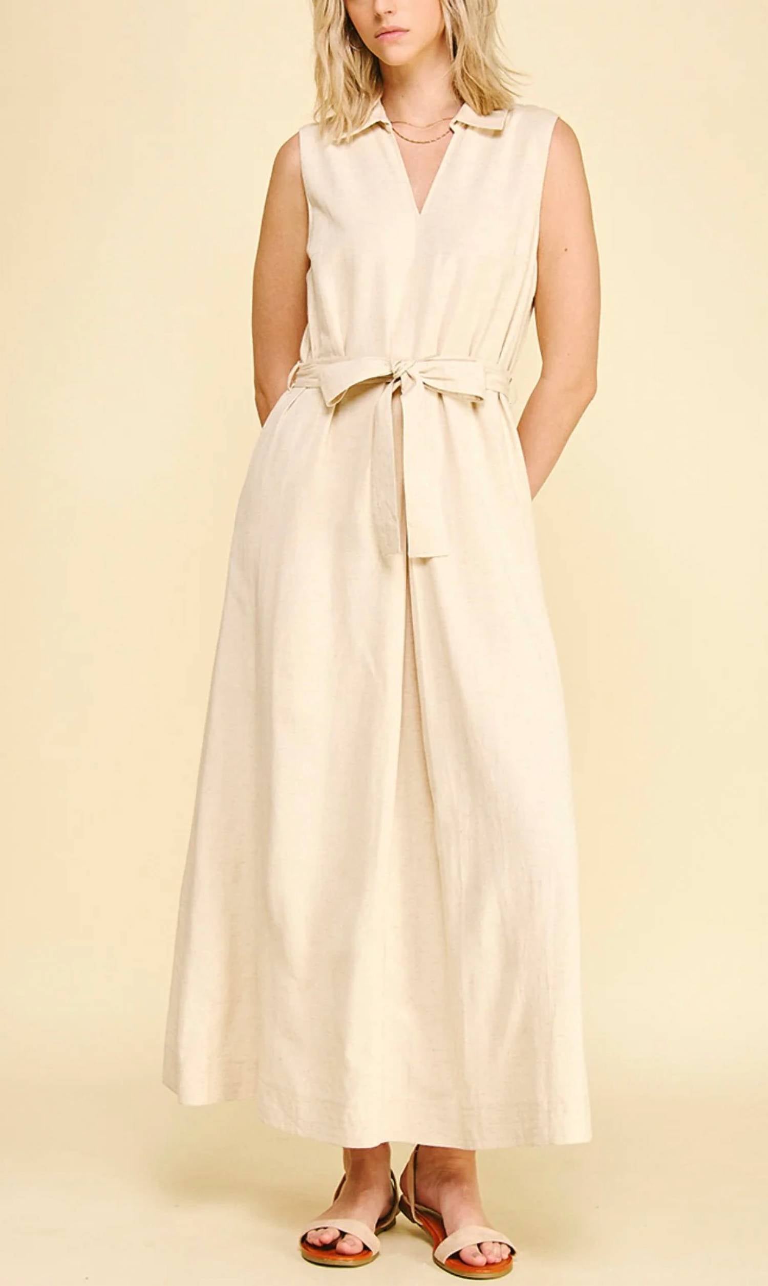 Pinch - Linen Maxi Dress