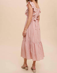 In-Loom - Striped Midi Dress