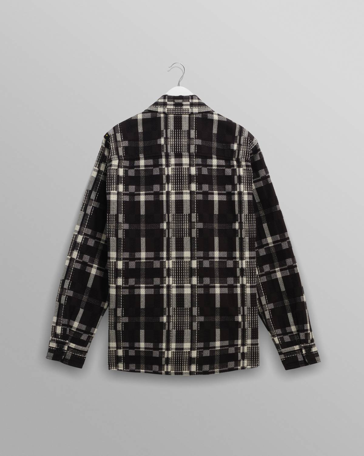 Wax London - Men's Whiting Glitch Check Overshirt