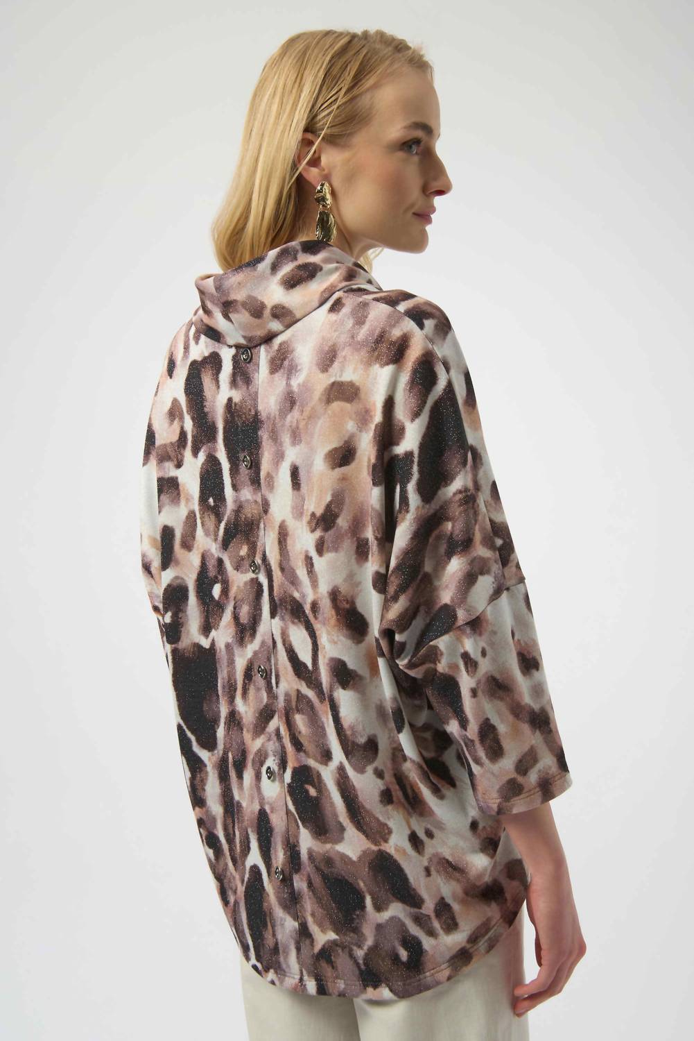 Joseph Ribkoff - Sorell Sweater Knit Animal Print Tunic