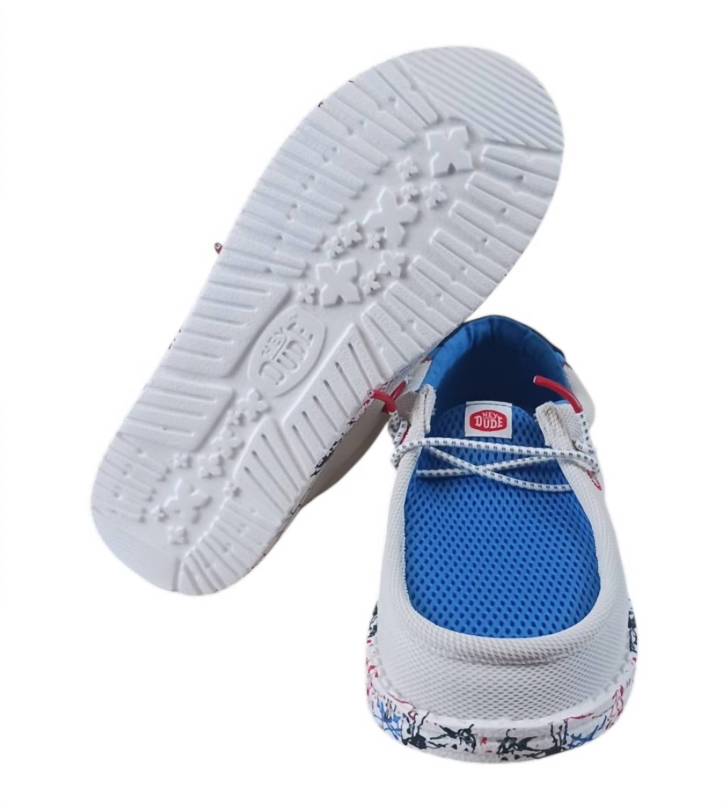 Hey Dude - Youth Boy's Wally Summer Mesh Shoes