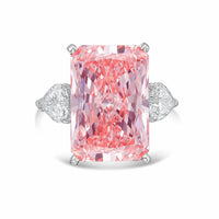Diana M Jewels - Women's Radiant Lab-Grown Diamond Ring (6.00 Ct) - Elegant