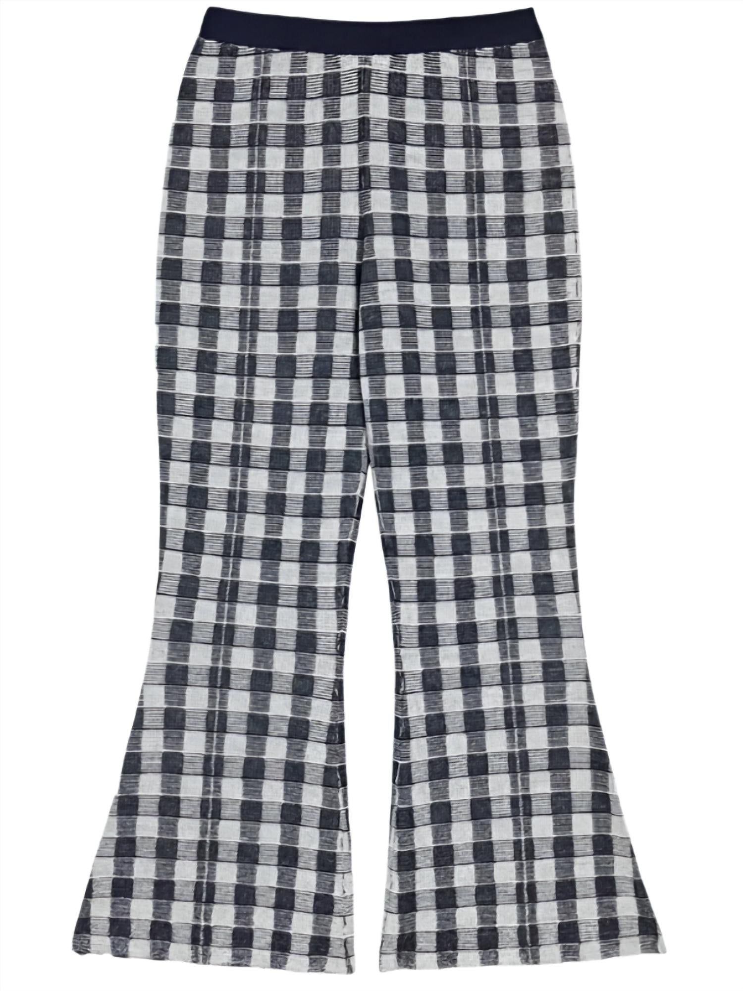 Guest In Residence - Gingham Flare Pants