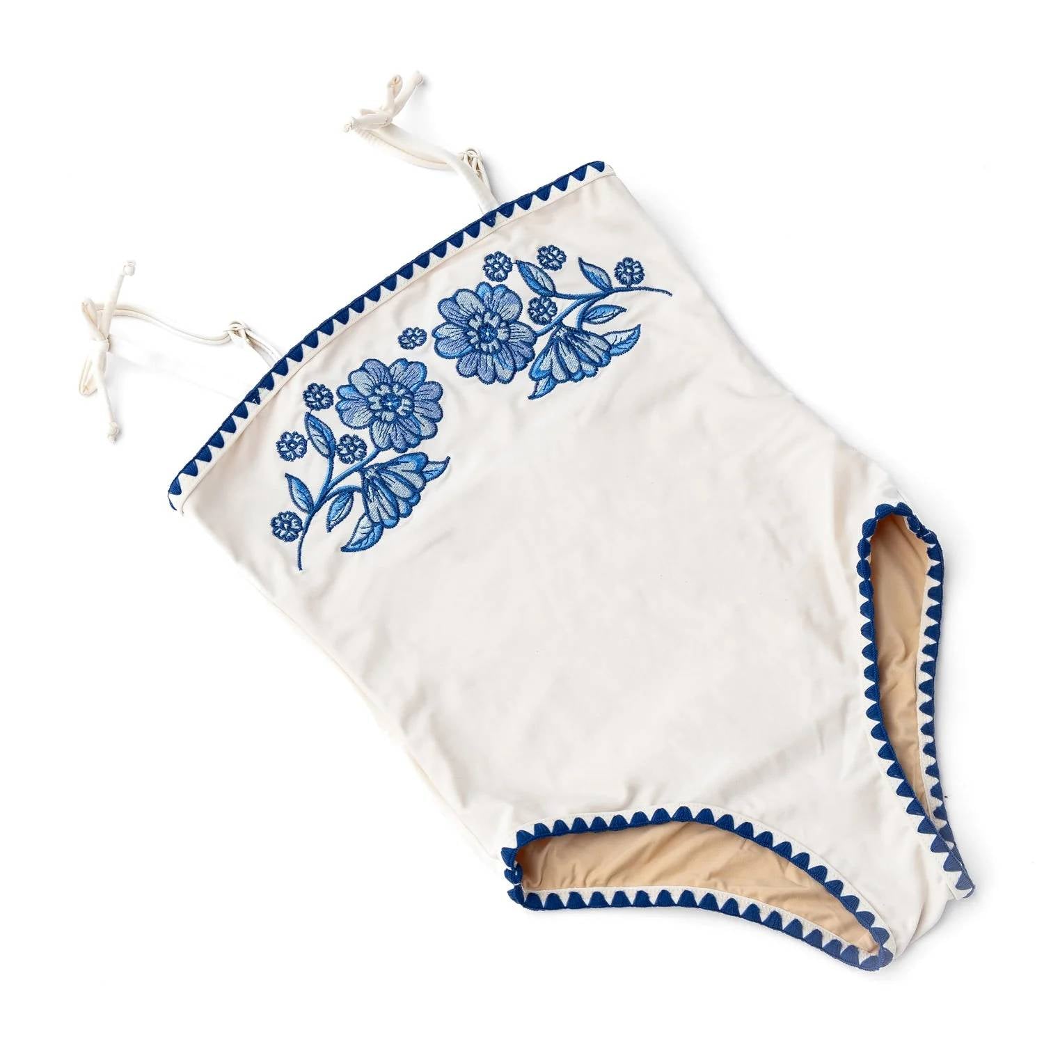 Shade Critters - Girl's Embroidered One Piece Swimsuit