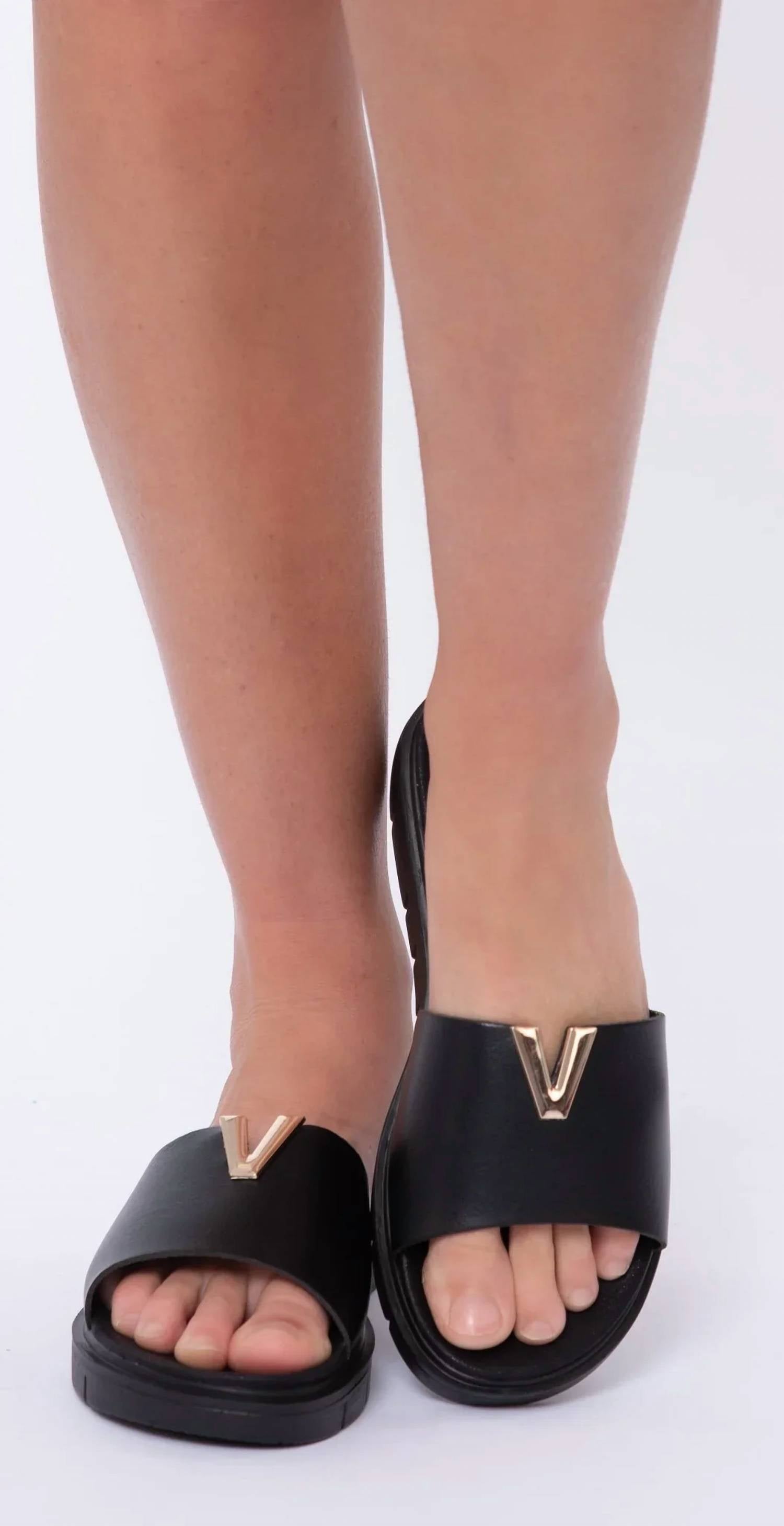 Exe - Women's V Platform Slides