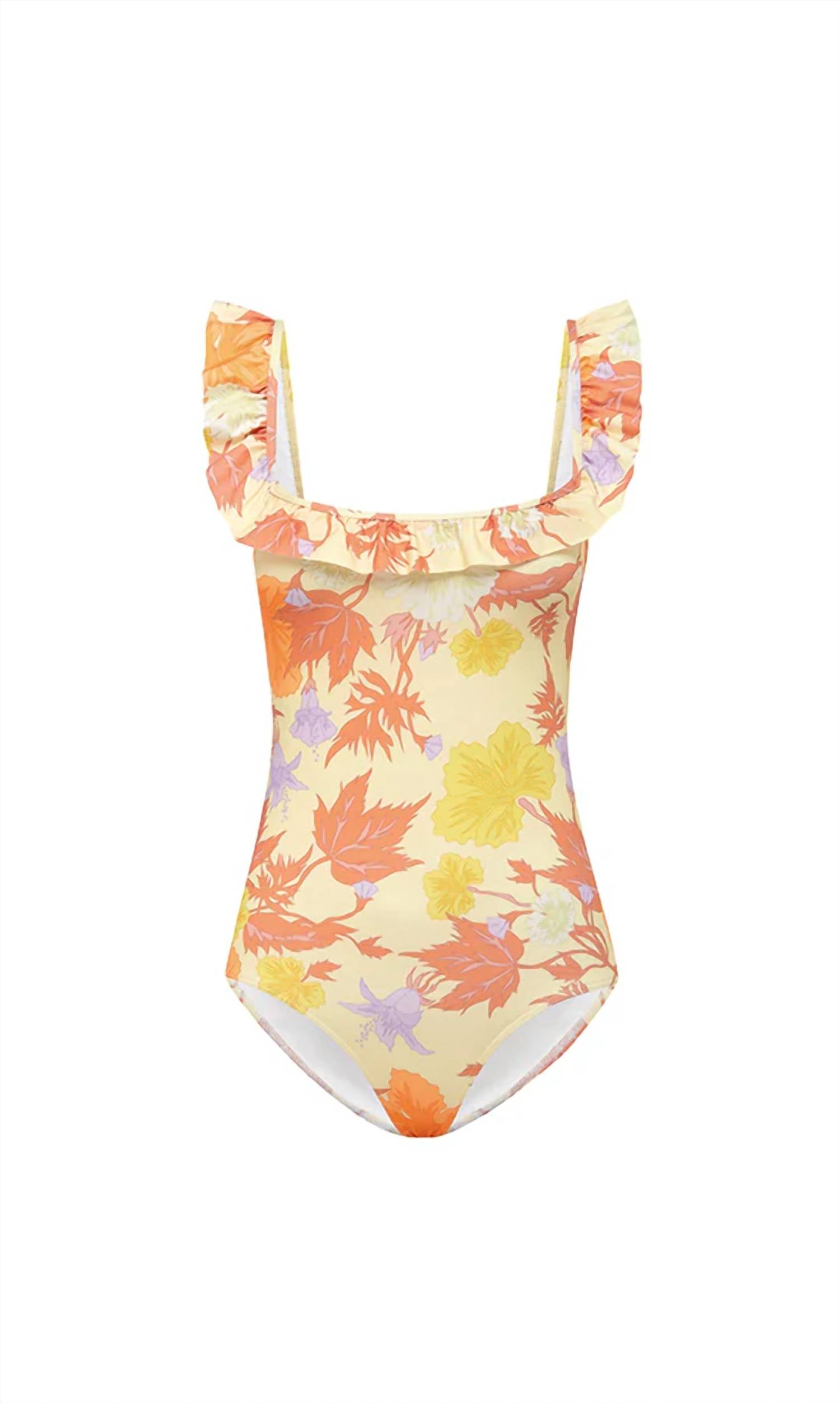 Ephemera - Women's Tequila Flounce One Piece Swimsuit